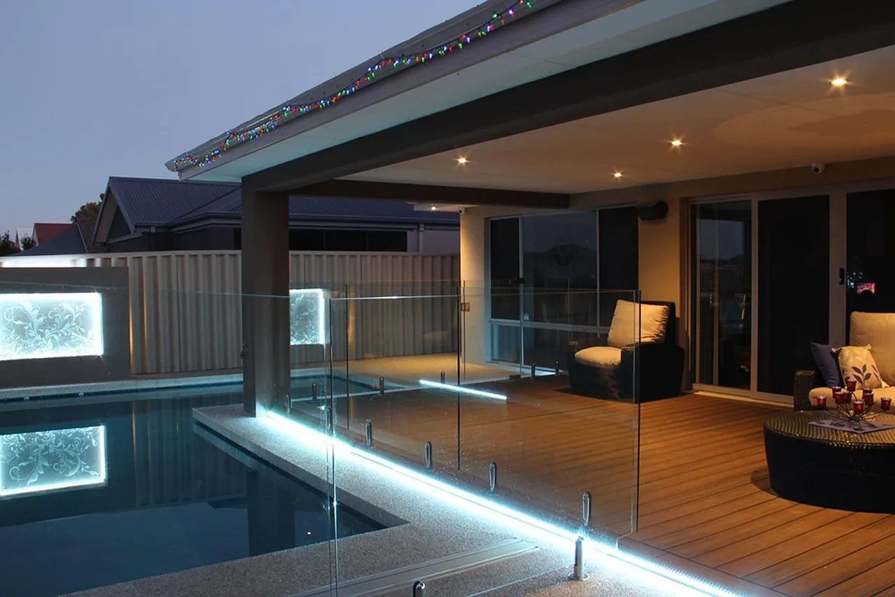 iluminacion de piscinas